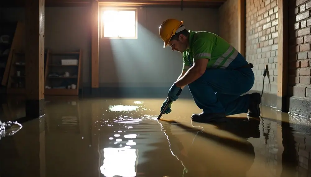 Professional water damage restoration services in North Bloomfield, OH